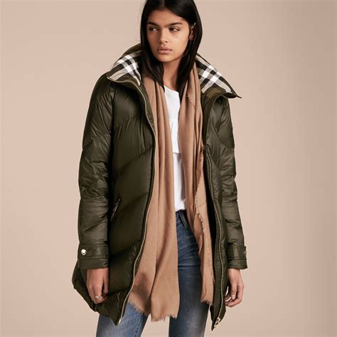 burberry olive|burberry quilted coat black.